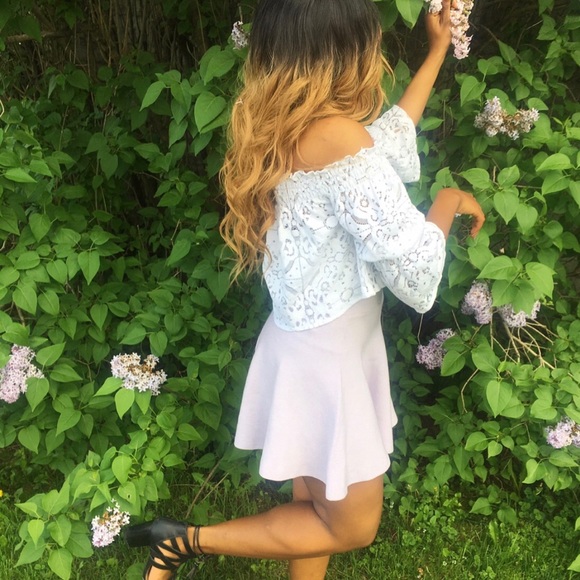 Missguided Lilac/Pastel Purple Skirt - Picture 4 of 4